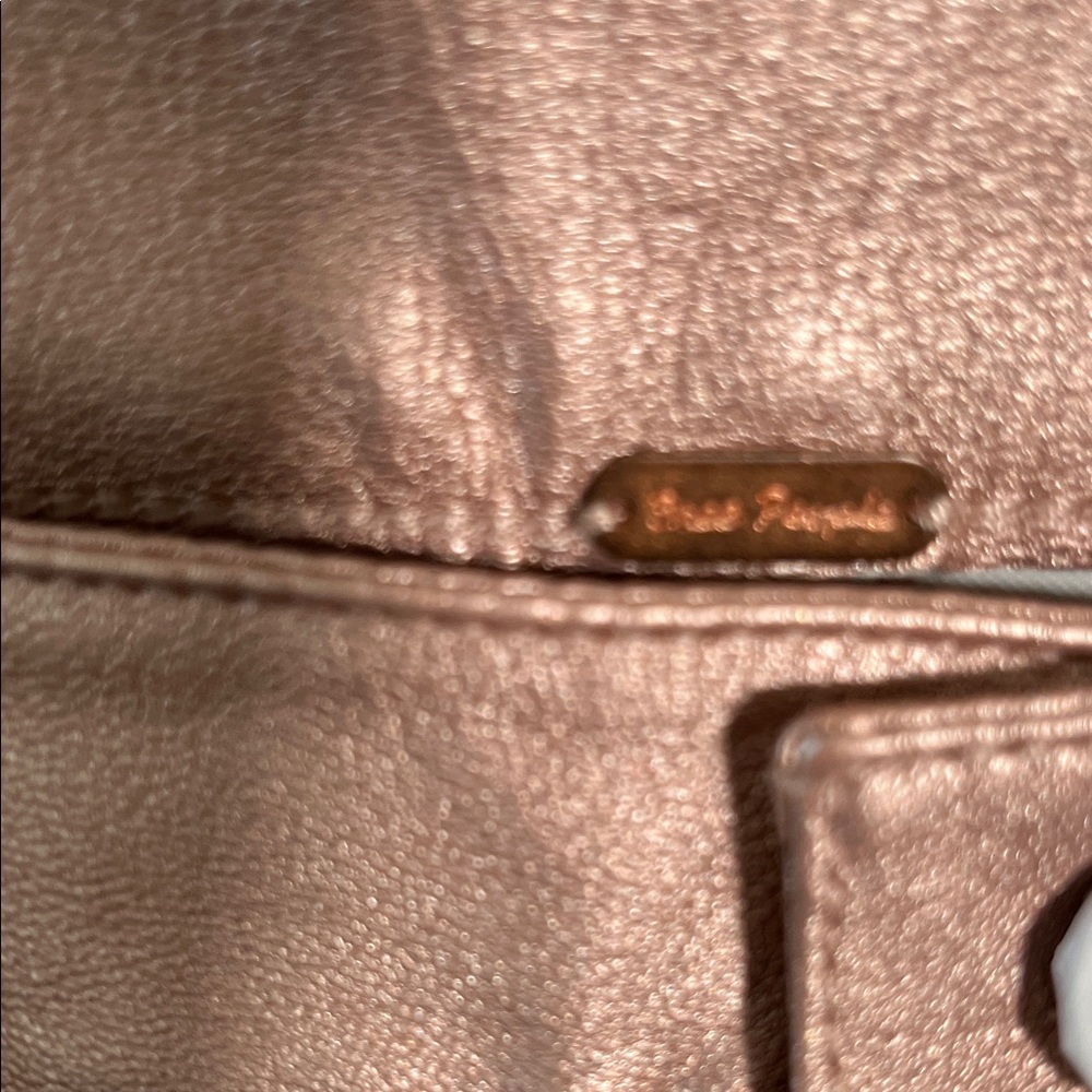FREE PEOPLE pink faux leather pants - Picture 8 of 9